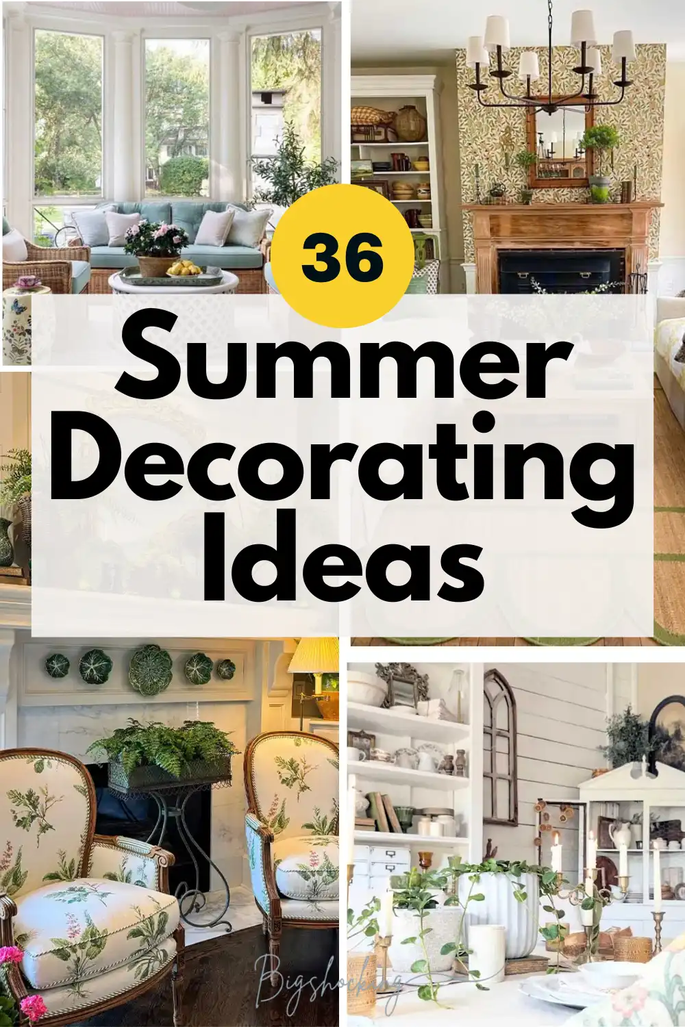 36 Stunning Summer Decorating Ideas to Refresh Your Home for 2025