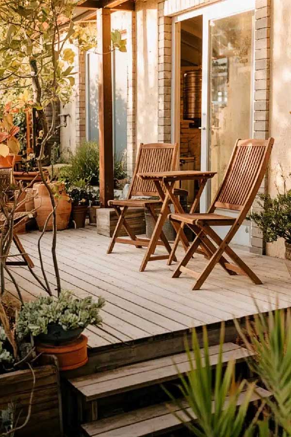 Sun-Soaked Patio Seating
