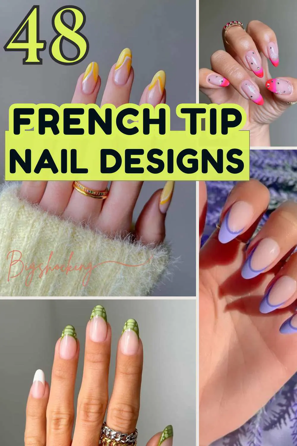 Super Trendy French Tip Nails and Manicure Designs You Will Instantly Love