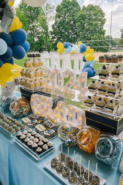 Sweet Treats Graduation Food Bar