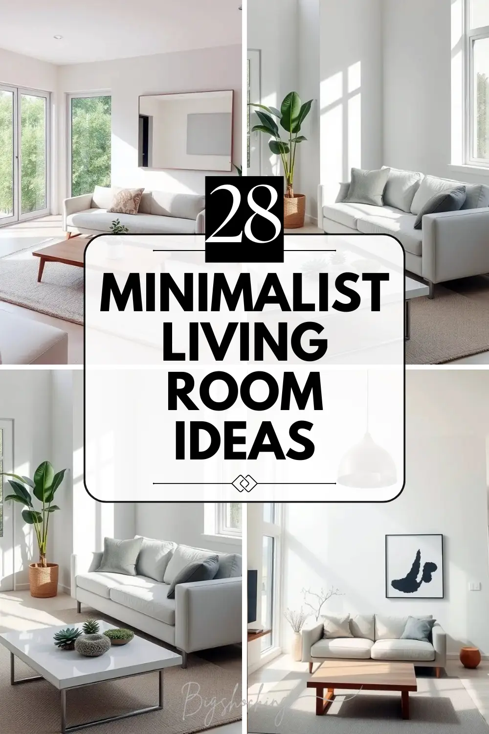 28 Minimalist Living Room Ideas That Feel Bigger