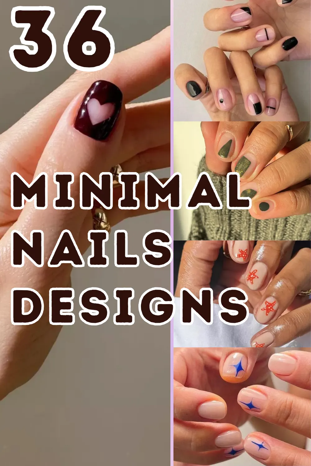 36 Subtle Yet Cute Minimal Nail Designs Mani Ideas You’ll Love to Wear