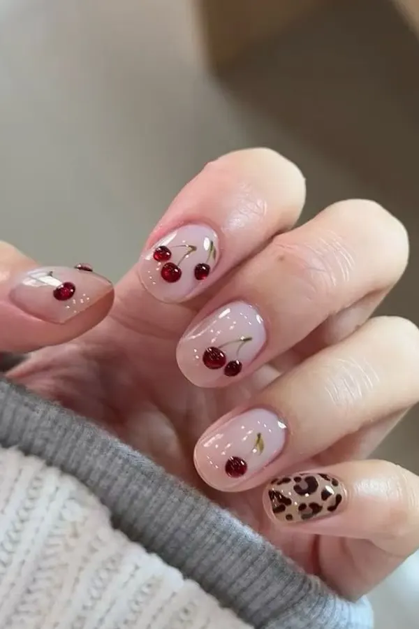 3D Cherry Fingertips