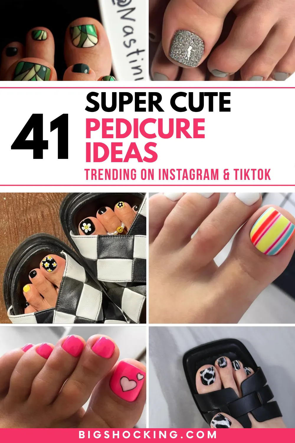 41 Cute Pedicure Ideas Designs That Are Trending On Instagram, TikTok, and Pinterest