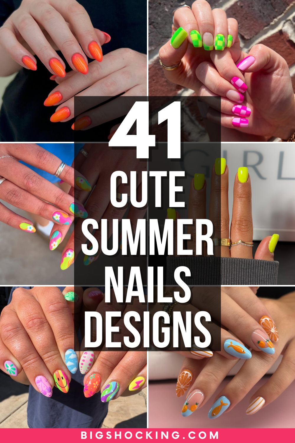 41 Cute Summer Nail Designs That Are Perfect for Bright Sunny Day