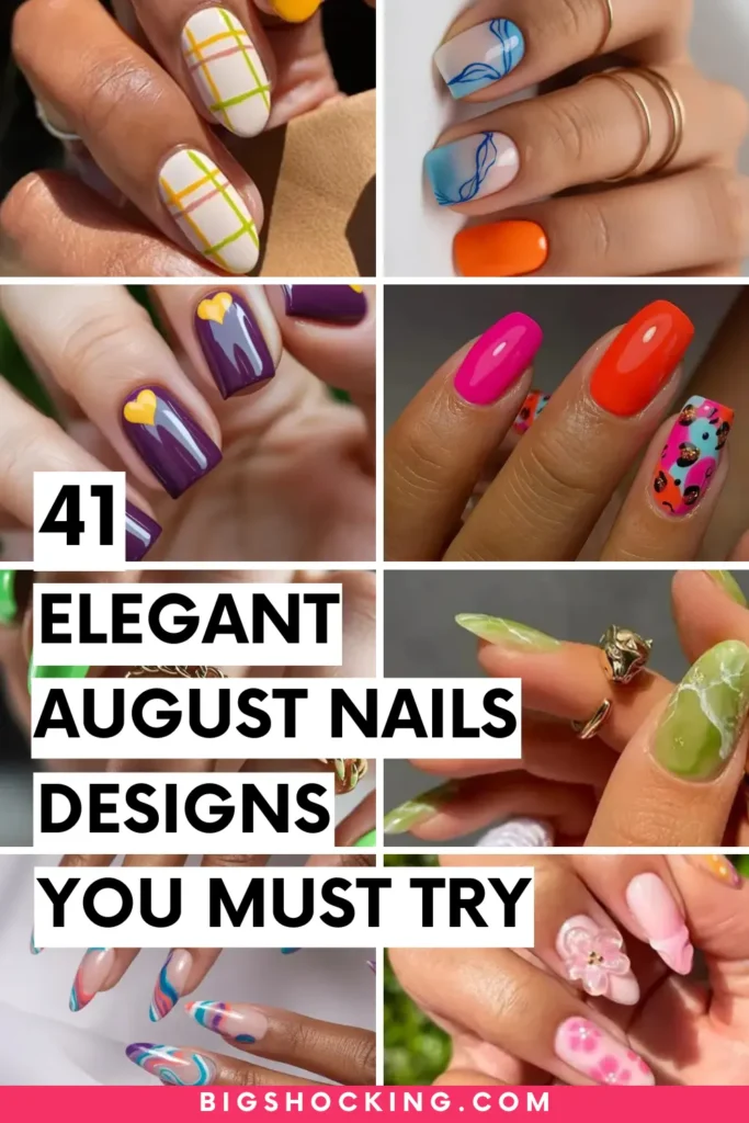 41 Elegant August Nails Designs Mani Colors You Will Love To Replicate