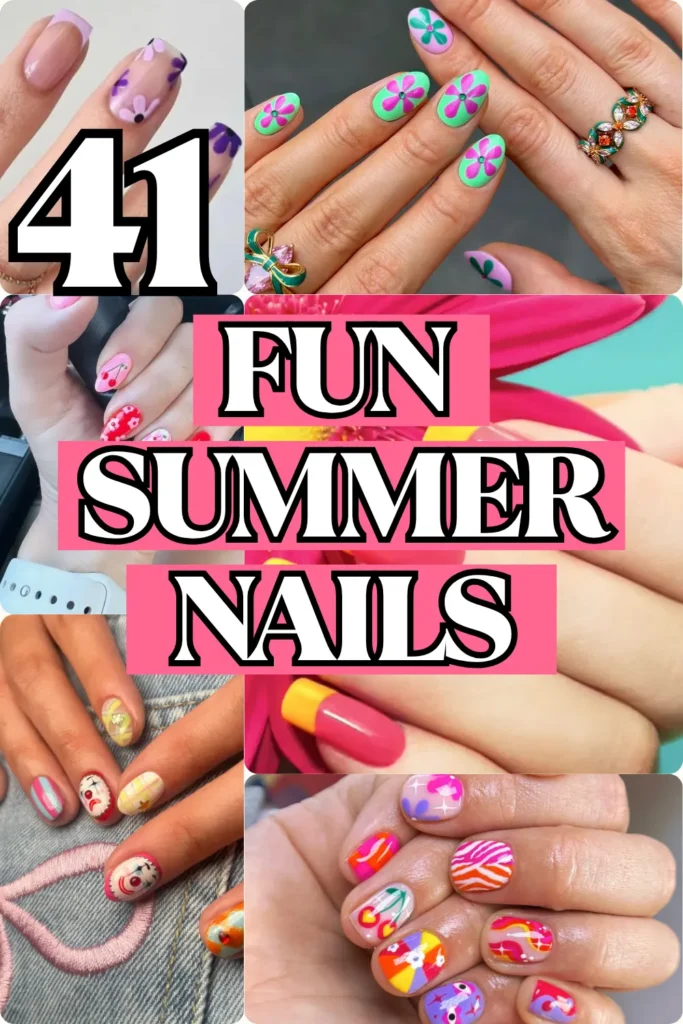 41 Fun Summer Nails Designs To Level Up Your Look This Season