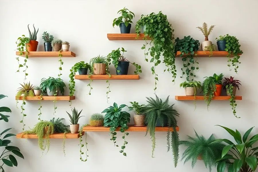 Add Freshness With Plant Displays