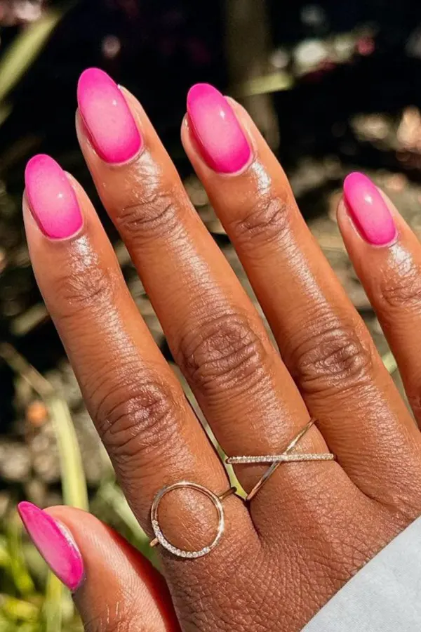 Barbiecore Pink Nails