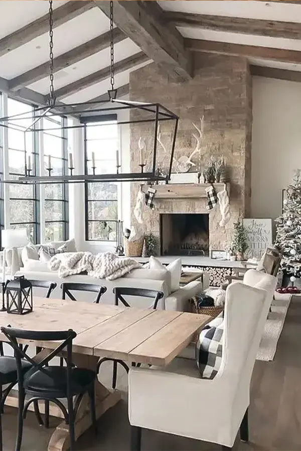 Barn Style with Glazed Warmth