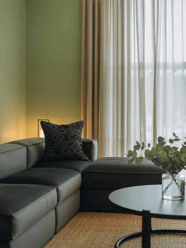 Black and Sage Color Harmony