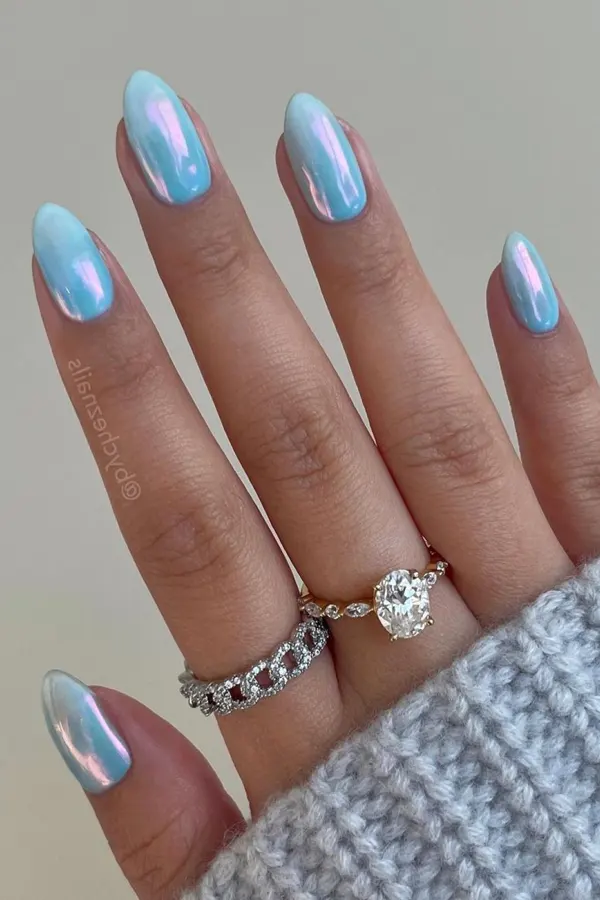 Blueberry Chrome Fade