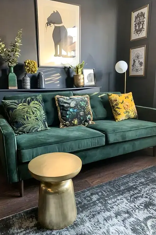 Bold Look with Deep Tones