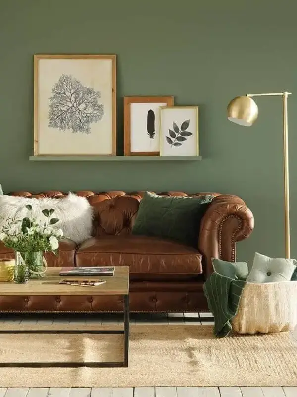 Botanical Charm With Sage And Brown