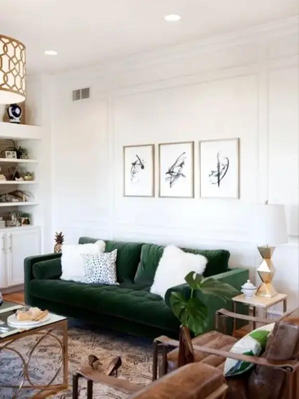 Classic Green And Brown Color Pairing