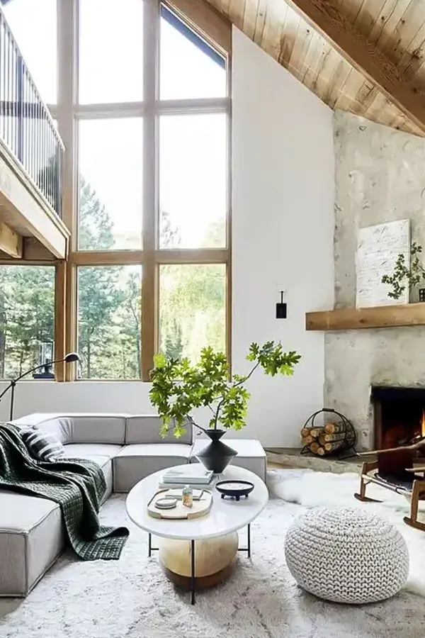 Contemporary Farmhouse with Natural Touches