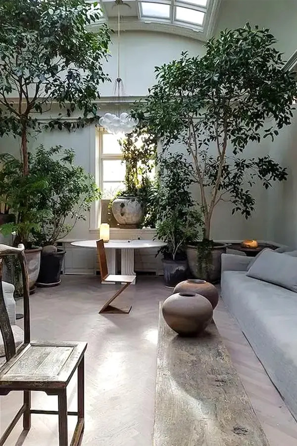 Earthy Green And Grey Mix