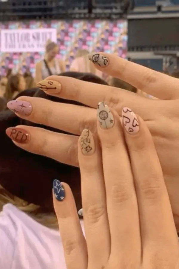 Eras Tour Nail Art