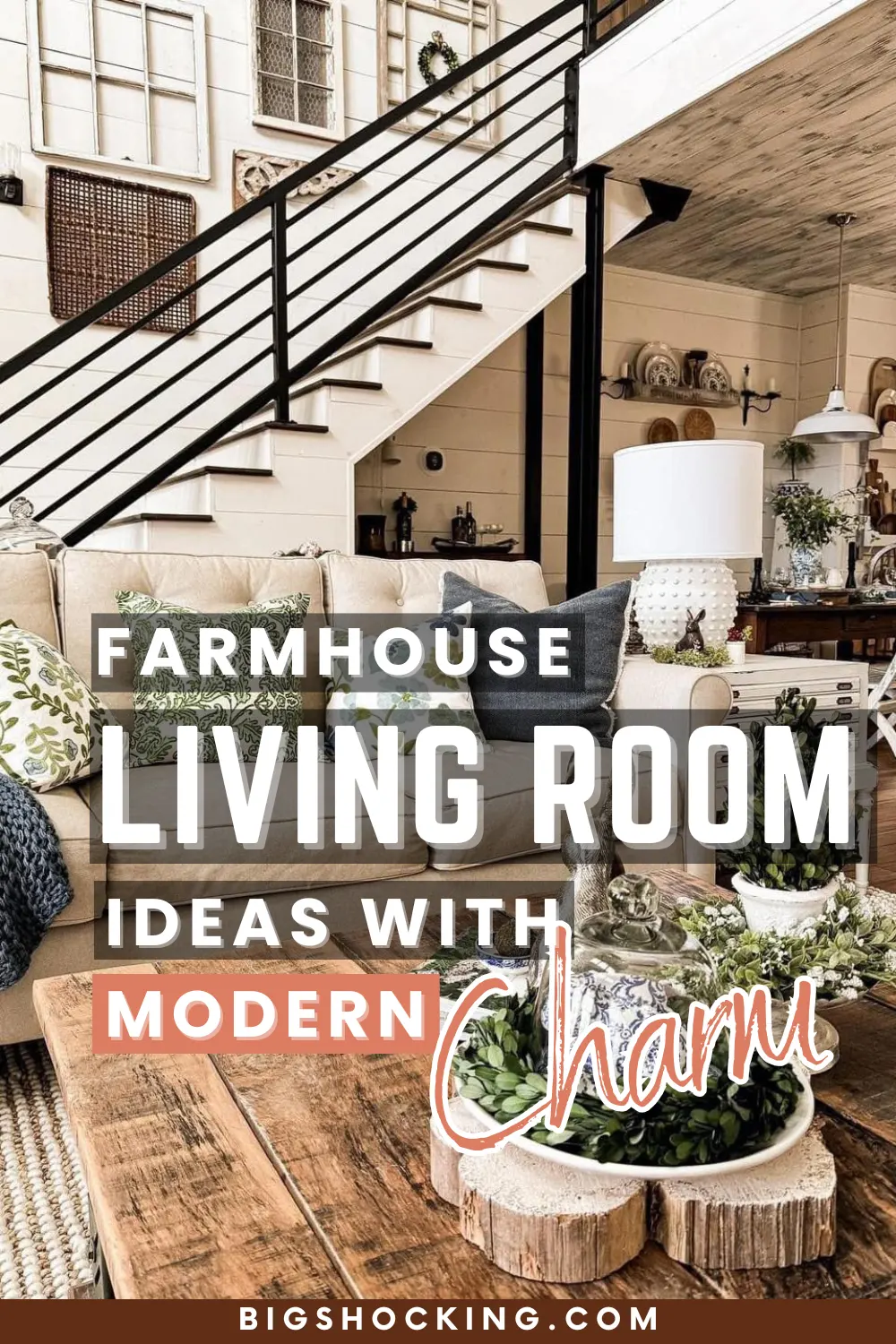 44 Farmhouse Living Room Ideas with Modern Charm
