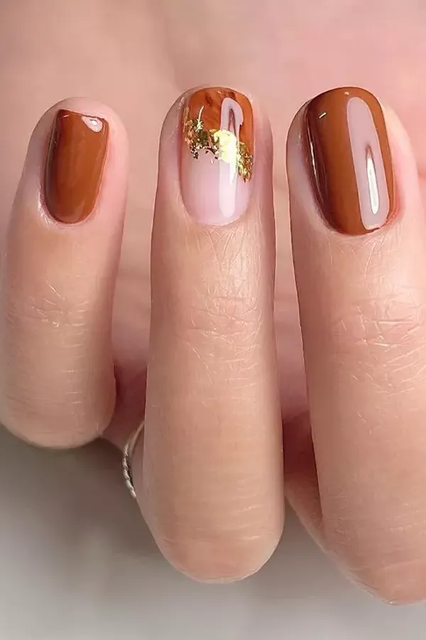 Ferrero Gold Nails
