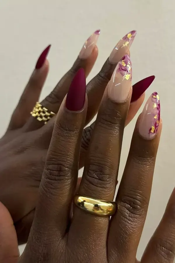 Gold Flecked Reds