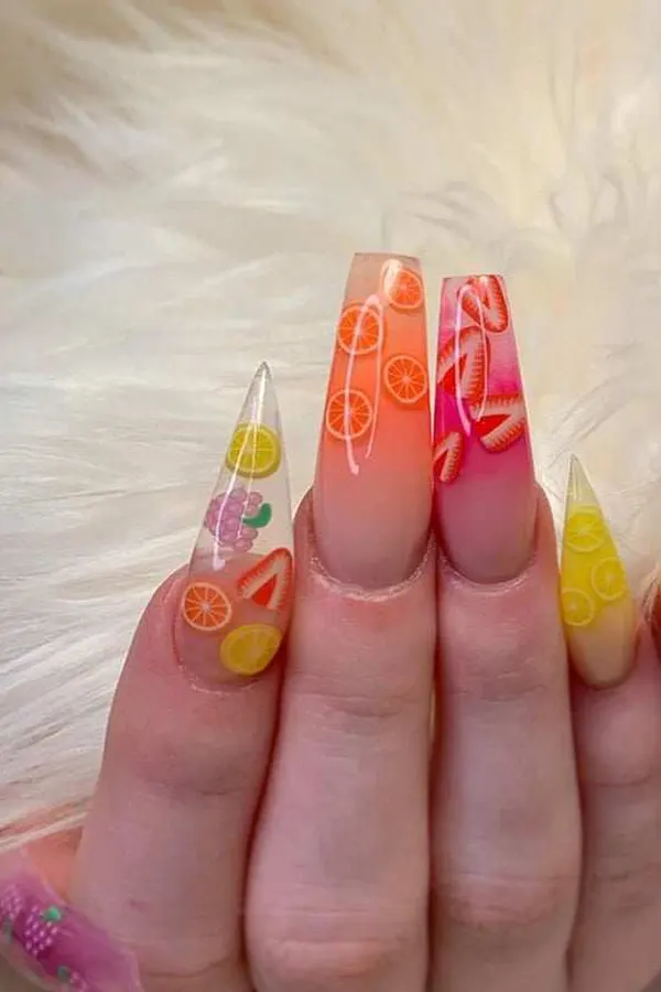 Jelly Fruit Coffin Mani