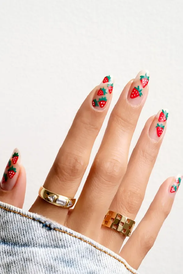 Kawaii Pink Fingertips