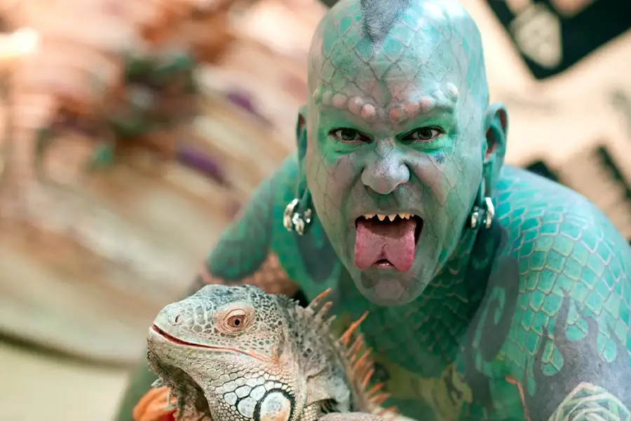 Meet the Man Who Became a Lizard
