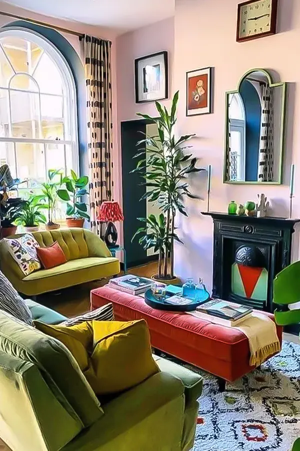 Loud Color With Vintage Warmth