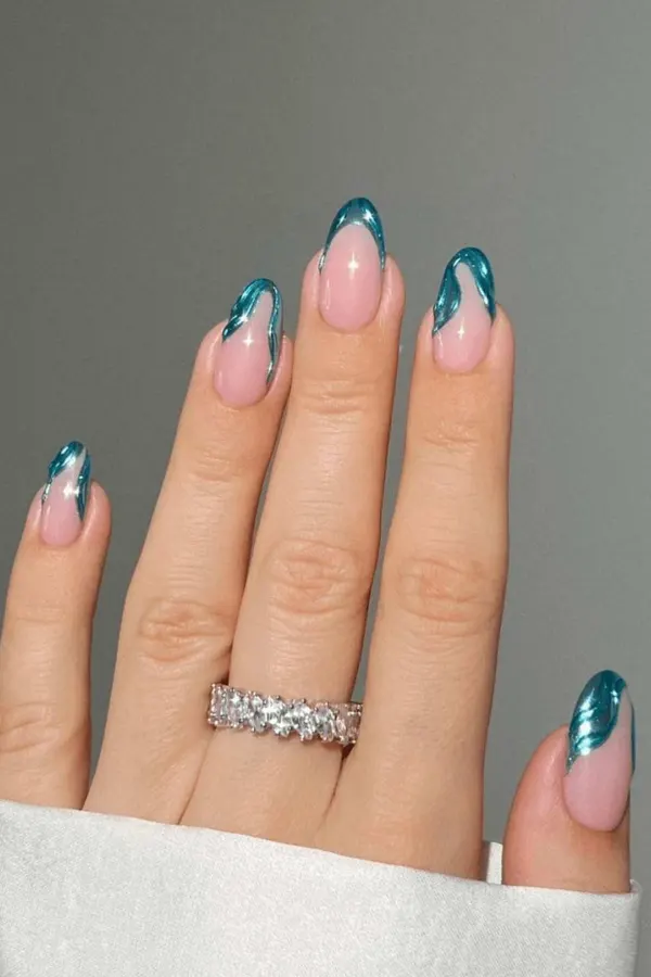 Mermaid Blue Waves