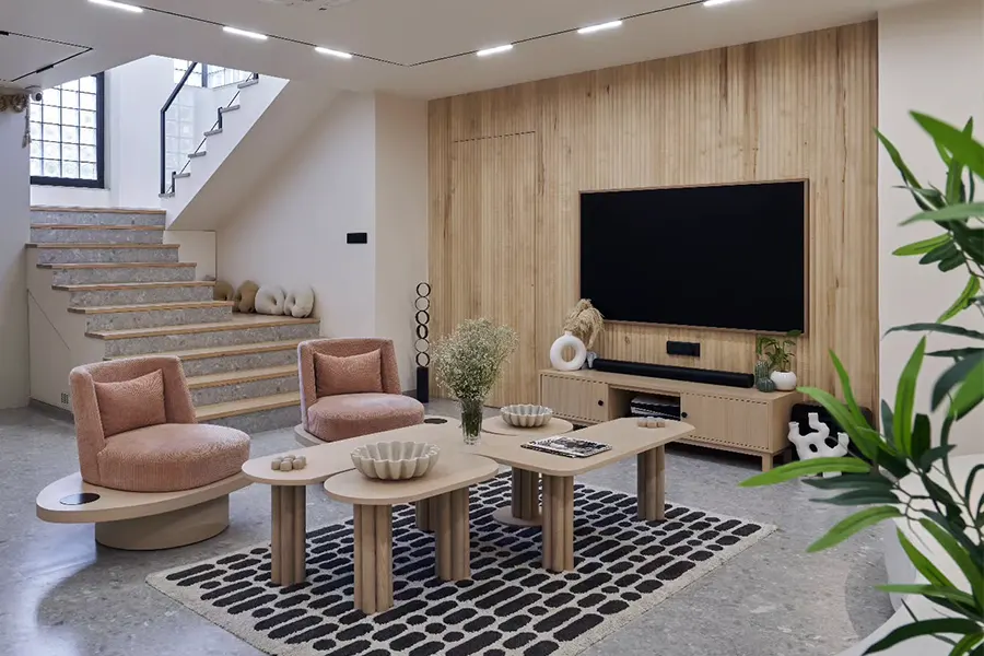 Mindful Japandi Living Room Design