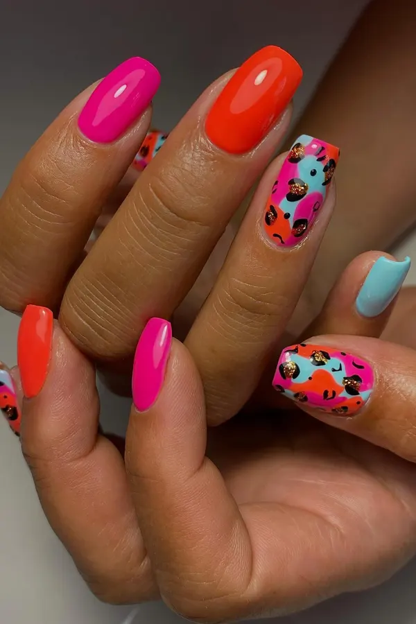 Mix Match August Mani Design