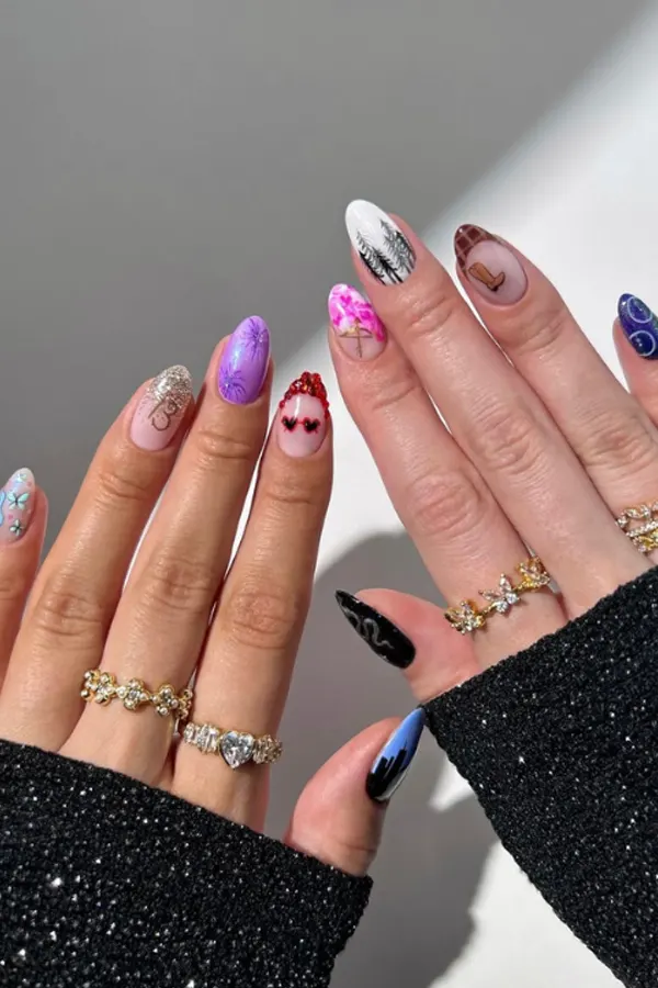 Mixed Era Fingernails