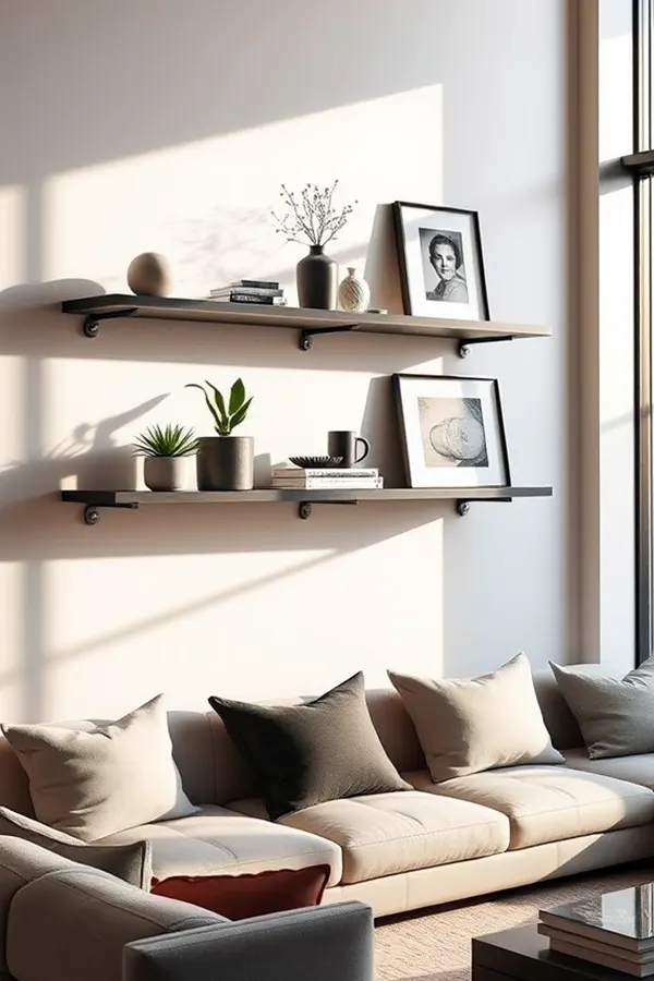 Modern Edge With Metal Brackets