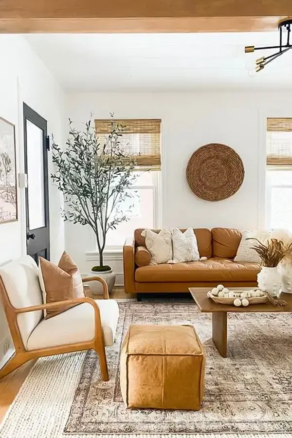 Modern Farmhouse with Warm Tones