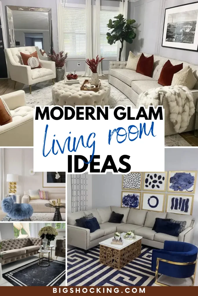 48 Glam Living Room Ideas with Timeless Style