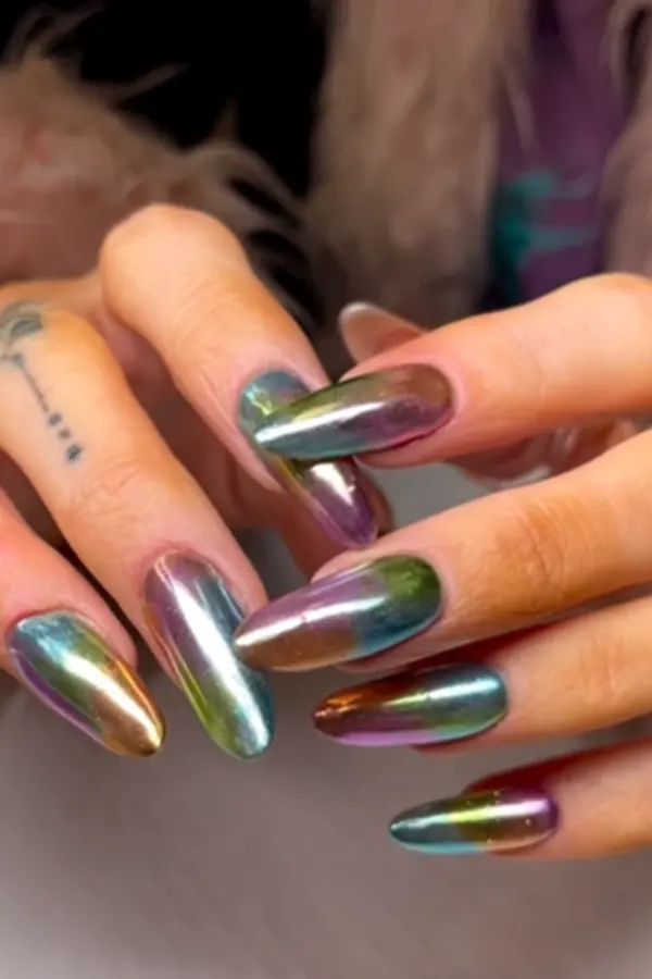 Ombre Chrome Rainbow