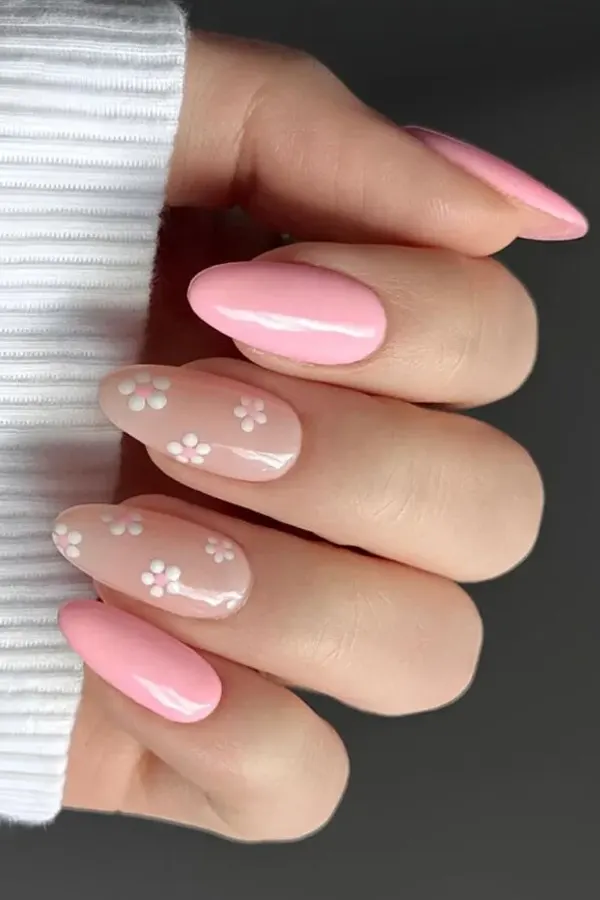 Pink Sheer Accents