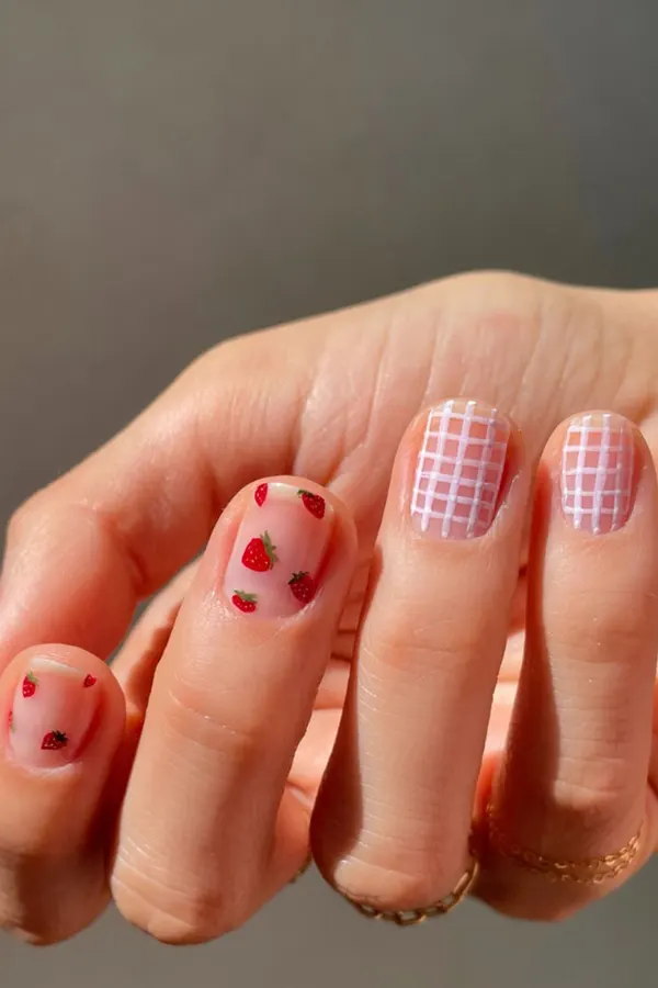 Plaid and Berries