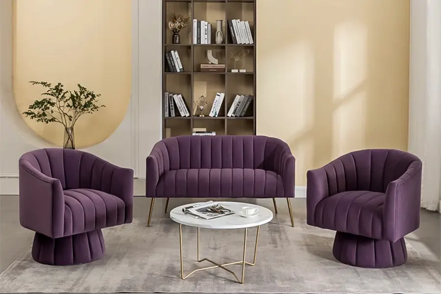 Plum Velvet Meets Japandi Calm