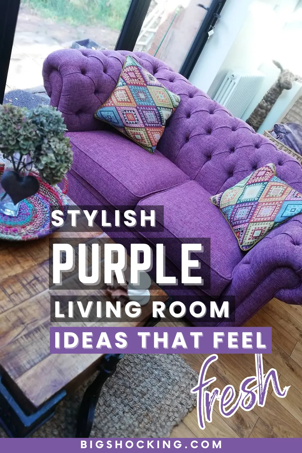 42 Stylish Purple Living Room Ideas That Feel Fresh