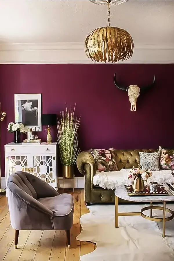 Purple and Gold With Luxe Energy