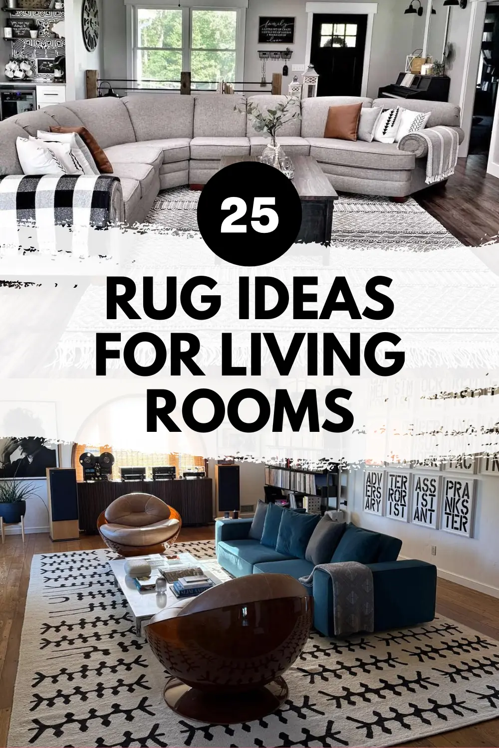25 Rug Ideas for Living Rooms That Stand Out