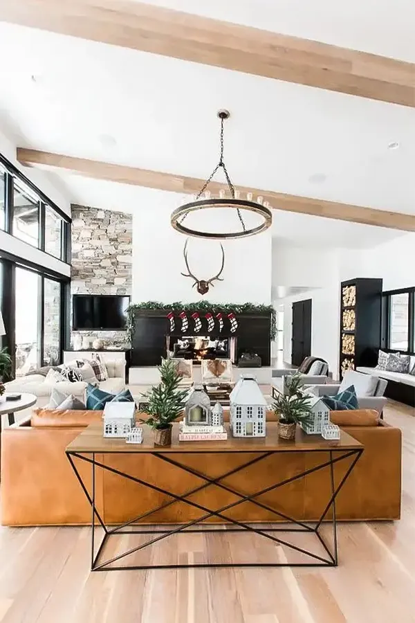 Rustic Barn Living Room Charm