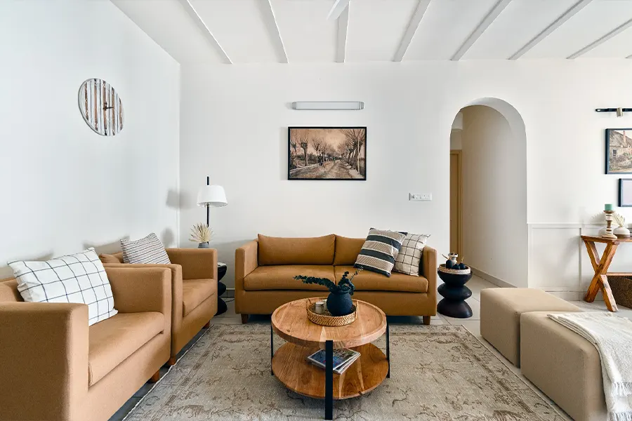 Shibumi Inspired Japandi Living Room