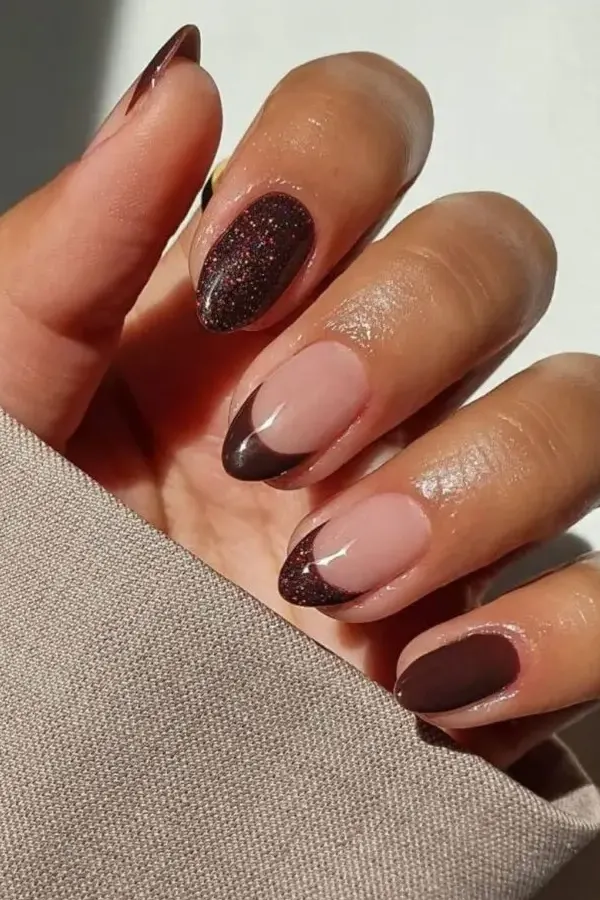 Sparkly Mocha French