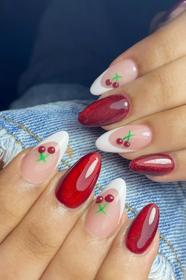 Sweeet Cherry Nails