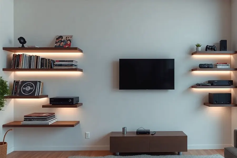 Tidy Up Media With Shelves