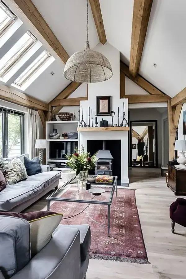 Vintage Barn Style with Soft Hues