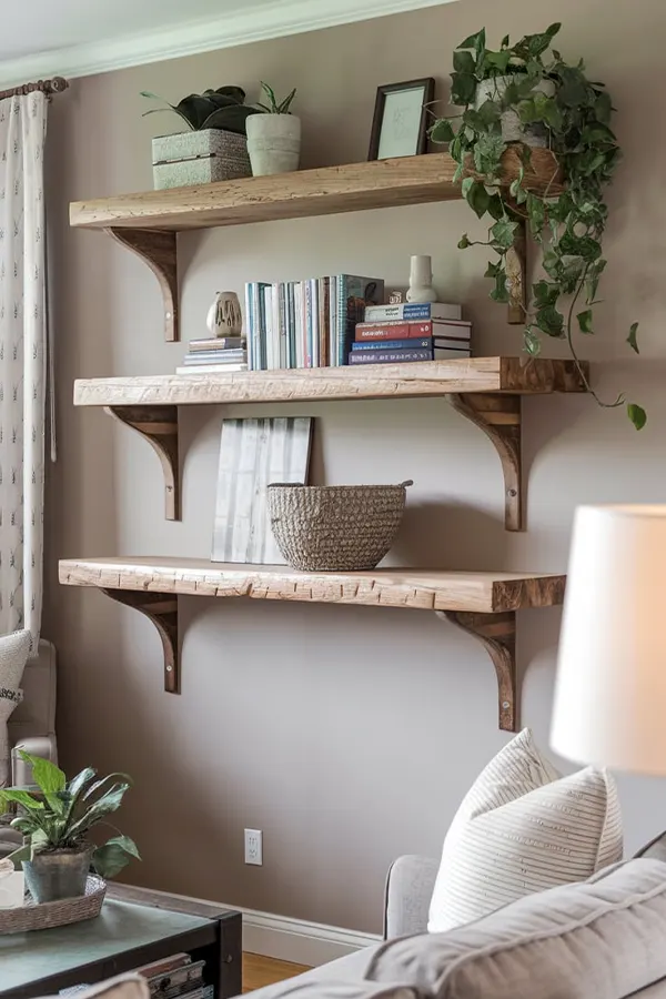 Warm Charm With Rustic Wood